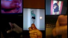 Splitscreen Compilation of Me Cumming