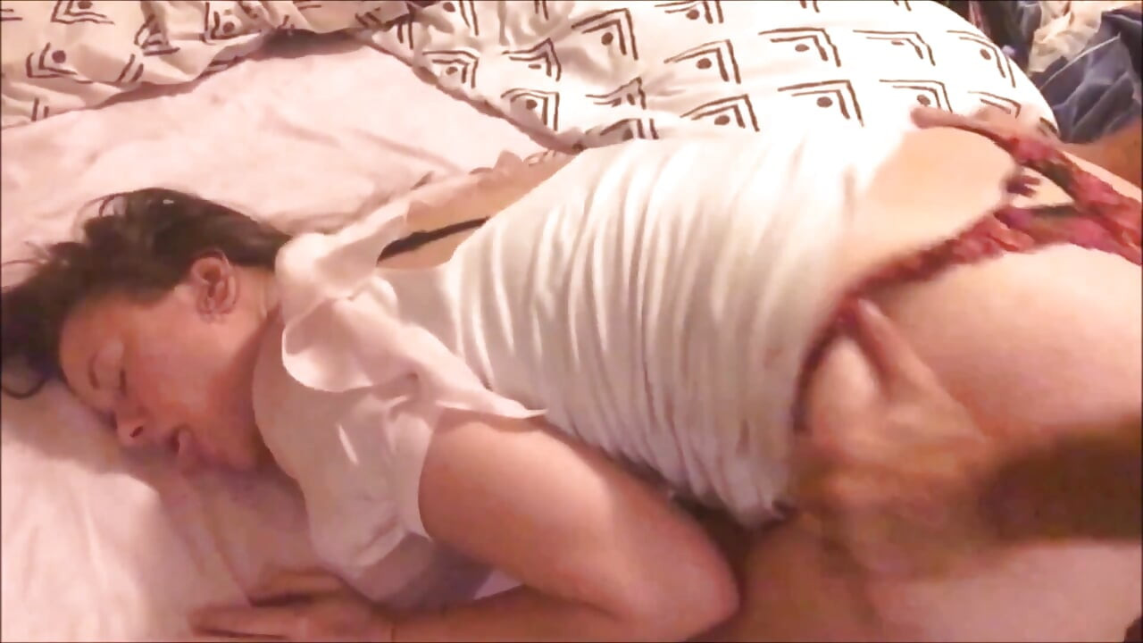 T&A 668 - 05 - Compilation of 38 doggystyle, clothed-sex in dress, nightie, satin panties, rim job, dirty talk, spanking