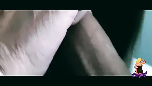 Schöne schöne stiefmutter lutscht gelangweilt schwanz in ihre zunge und dildos gleichzeitig