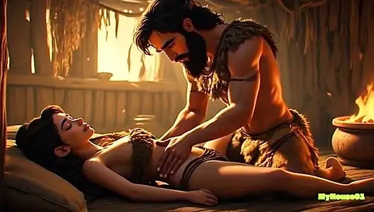 Beklenmedik ormanda romantizm duygusal çizgi film aşk hikayesi