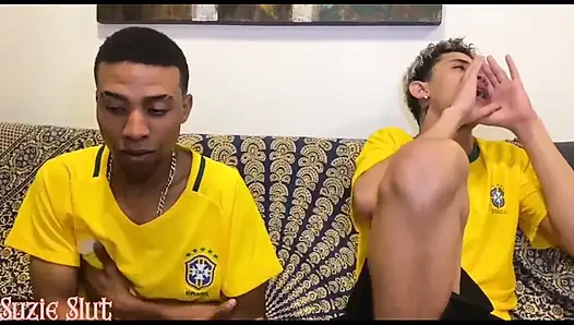 Naughty Stepmom Fucks Her Stepbrother's Friend During World Cup Game