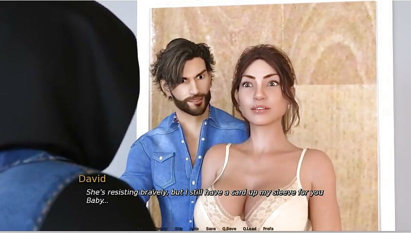 Laura Lustful Secret - Gameplay - Roleplay - Landlady Gets Fingering in Front of Tenant