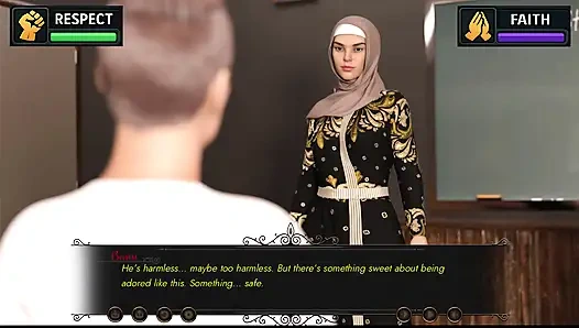 Бану на Западе 3 первый день лекции, а затем София так странно дома