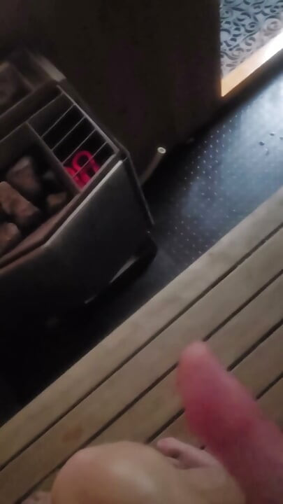 Beautiful Tin in the Sauna