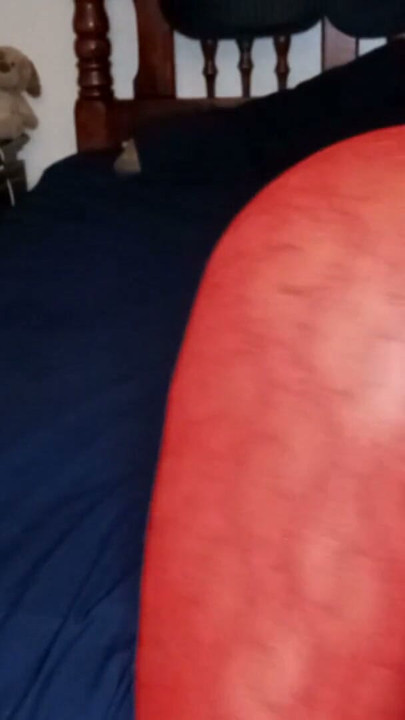 Feeling Horny In My Red Lace Bodystocking | Clip 2