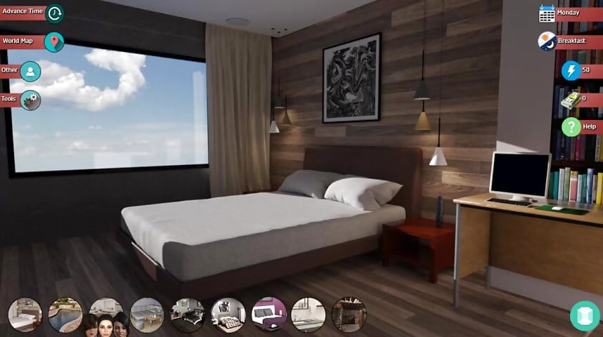 Loveskysan द्वारा जीवन के तरीके v 0.5.2 गेमप्ले भाग 1