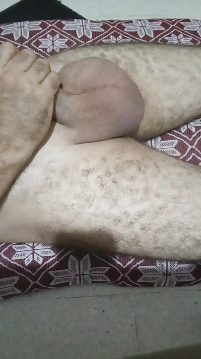 Hot cum after a long handjob