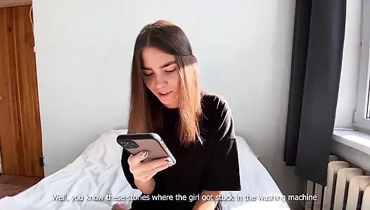 Как я в конечном итоге оказалась в порно с заговором? Минет, трах и сперма на лице в видео от первого лица