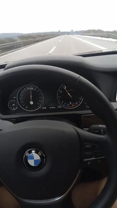 Driving BMW