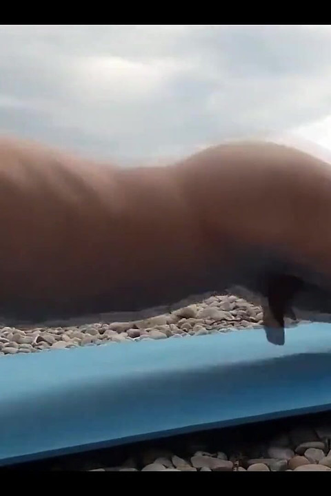 My First Time Naked on This Naturist Beach in France, so I Feel Like a Shy Boy, Because Men Look at Me, They Approach Me