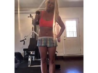 Britney spears träning