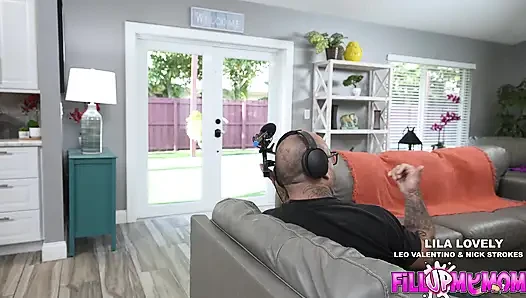 Bts lila schön in einem creampie-dreier