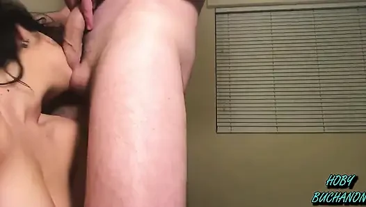 Dirty Whore Loves Getting Cock Shoved Down Her Throat & Gagging