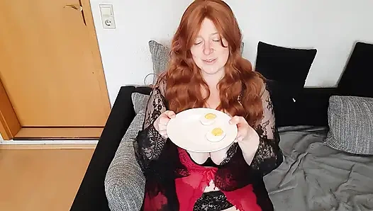Easter Special - Hard-boiled Egg with Cum