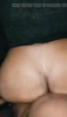 Thick black bottom gets pounded