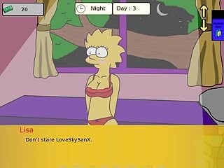 A Simpson Simpvill 3. rész Szexi Lisa fehérnemű LoveSkySanX