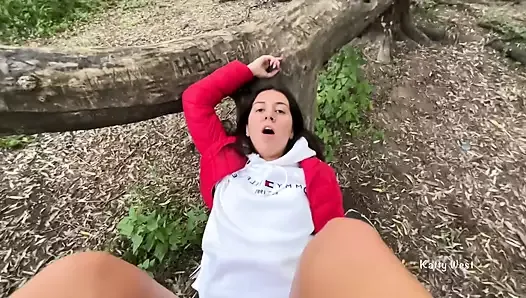 Picked up a Girl in the Park and Fucked Her in a Tree