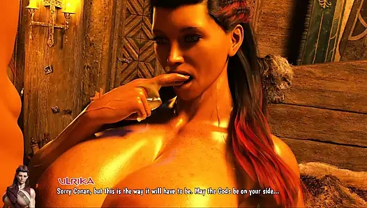 Elysielle Swallows Conan's Big Load First - Chalinora & Calista Onlookers