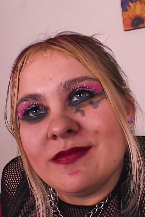 Horny Blonde Goth Nikky Knight