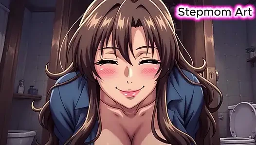 JOI Stepmom Rich In The Bathroom- Come with me 100% You'll cum - Dirty Talk