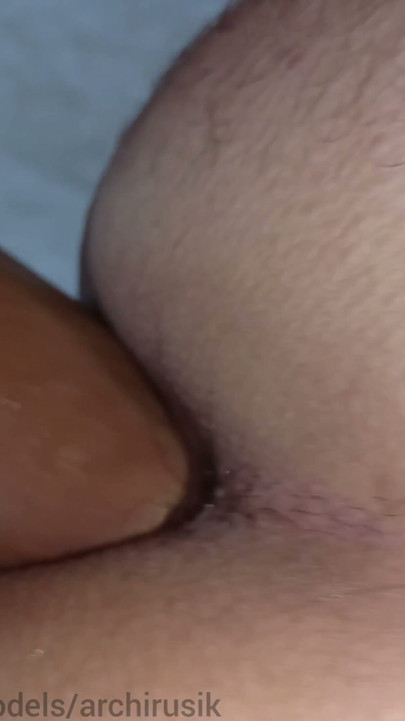 Wet hot point fucked in close-up by a big dick without a condom on sperm! | Clip 1