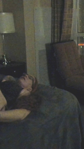 Unforgettable moment from "Vacation Sex Against A Window On The Las Vegas Strip Wih Hot Redhead MILF"