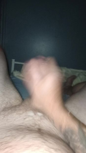 Cumming while my Girlfriend snoozes next to me