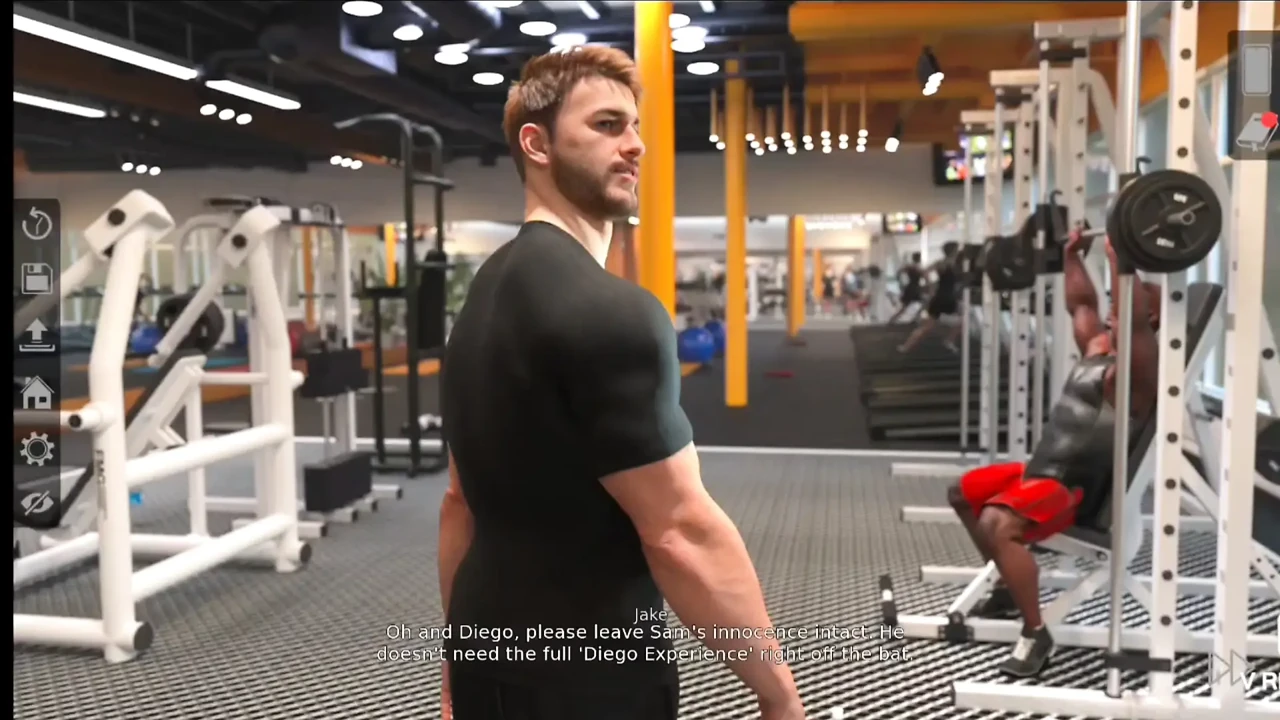 Be Submissive to the massive dick in the gym of men.