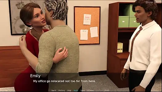 Project hot wife #44: Aaron cum all over Emily while Johannes watched