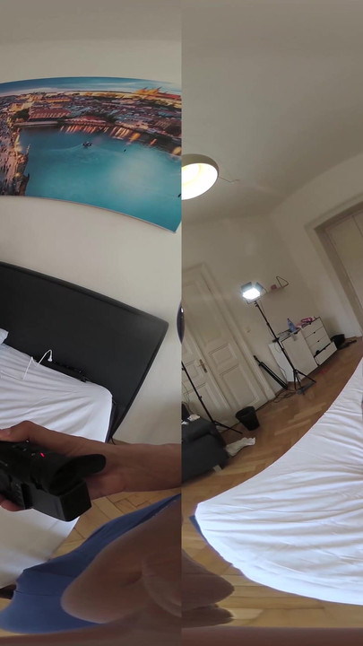 Stunning moment from "Katarina Rina - Tan Teenager W Massive Ass Cannot Stop Cumming In Monster Cock Threesome - Vr Part"