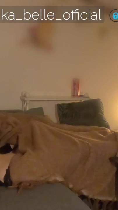 Emotional moment from "Couple in love has nice foreplay while watching porn on couch pt. 1 +(dirty) talk"