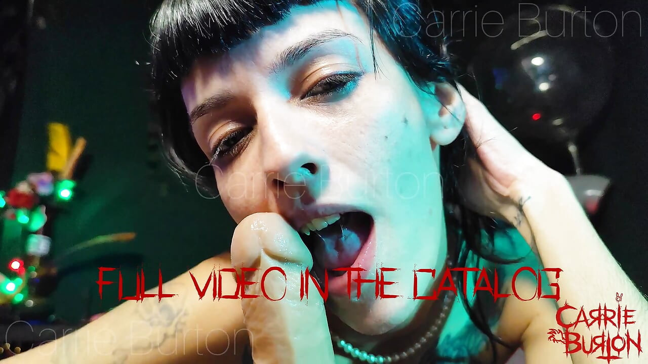 ASMR - Drooling blowjob with lots of saliva and moans