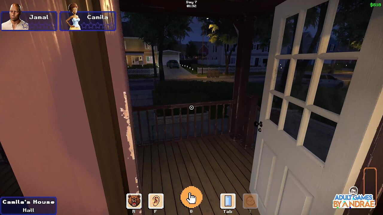 Ep4: camila'nın bahçe egzersizi - seksi komşum 2 (oyun)