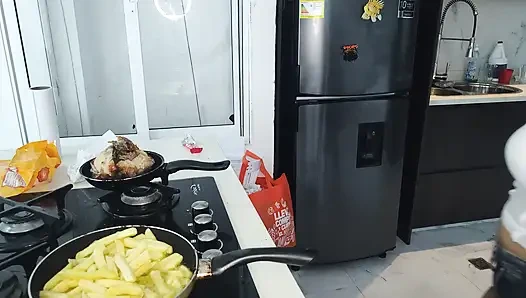 Masak bareng cummy bear