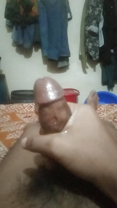 I wanted it so much, so I gave it a handjob.