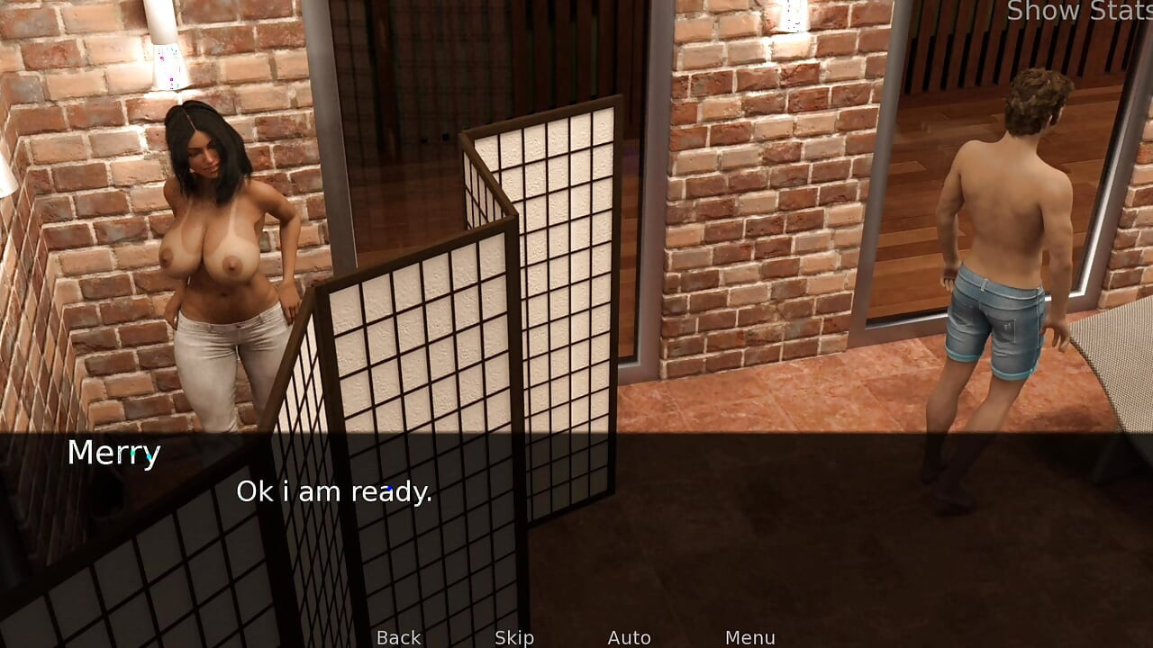 Project hot wife, learning to swim