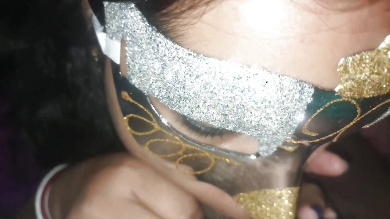 Wife blowjob with face mouth creampic