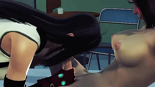 TIFA DIENTOT ENAK SAMA GADIS FUTANARI - ANIMASI 3D VERSI LENGKAP