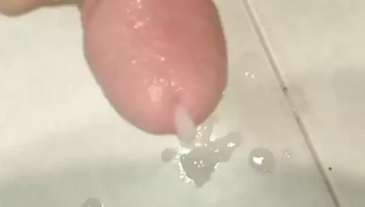 Abgespritzt in Zeitlupe
