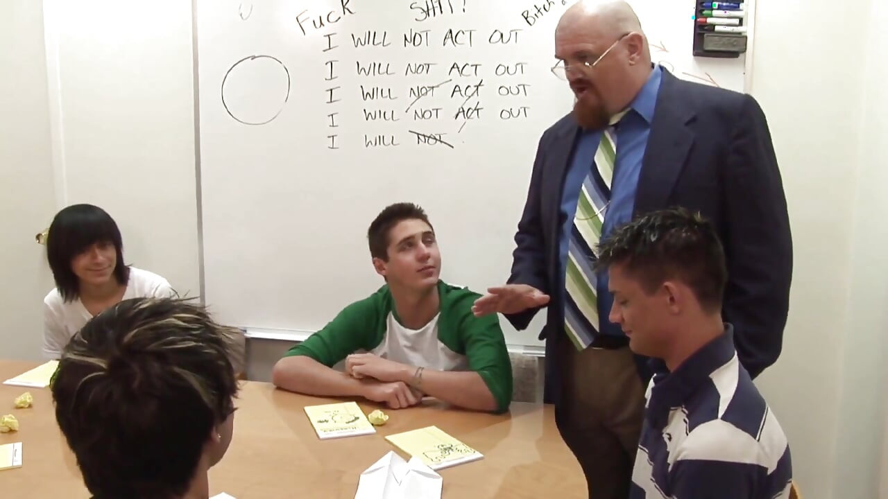 Principal Wood Spanks Nick Ryan