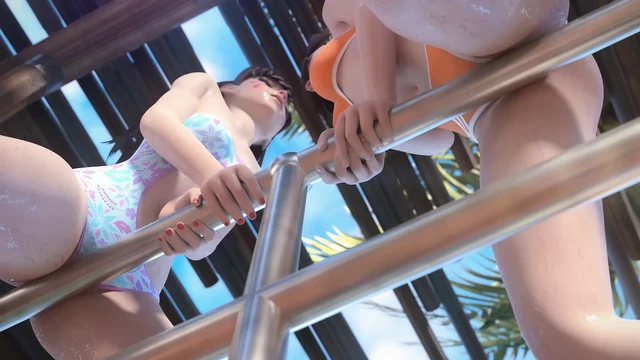Hentai 3D:Overwatch D.va Mercy Tracer Widowmaker Compilation