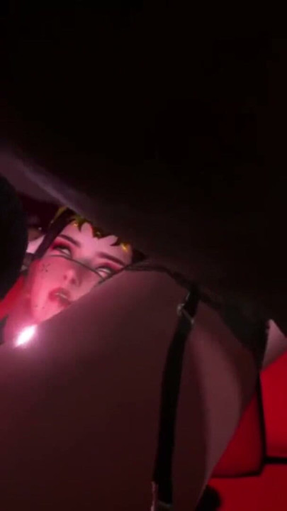 Medusa Queen and black dick at club - Hentai 3D uncensored v352 | Clip 3