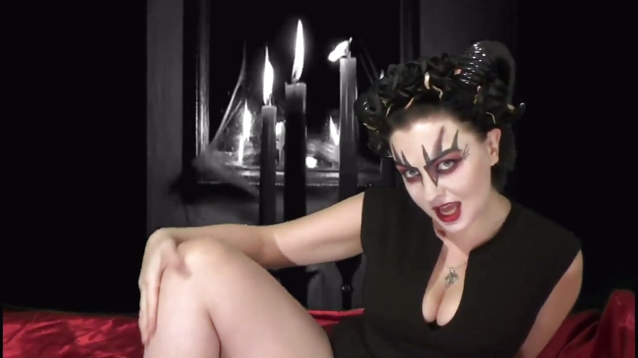 Succubus zuigt je sperma af Joi pijpbeurt