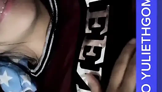 Shy College Student Nails Herself After Class