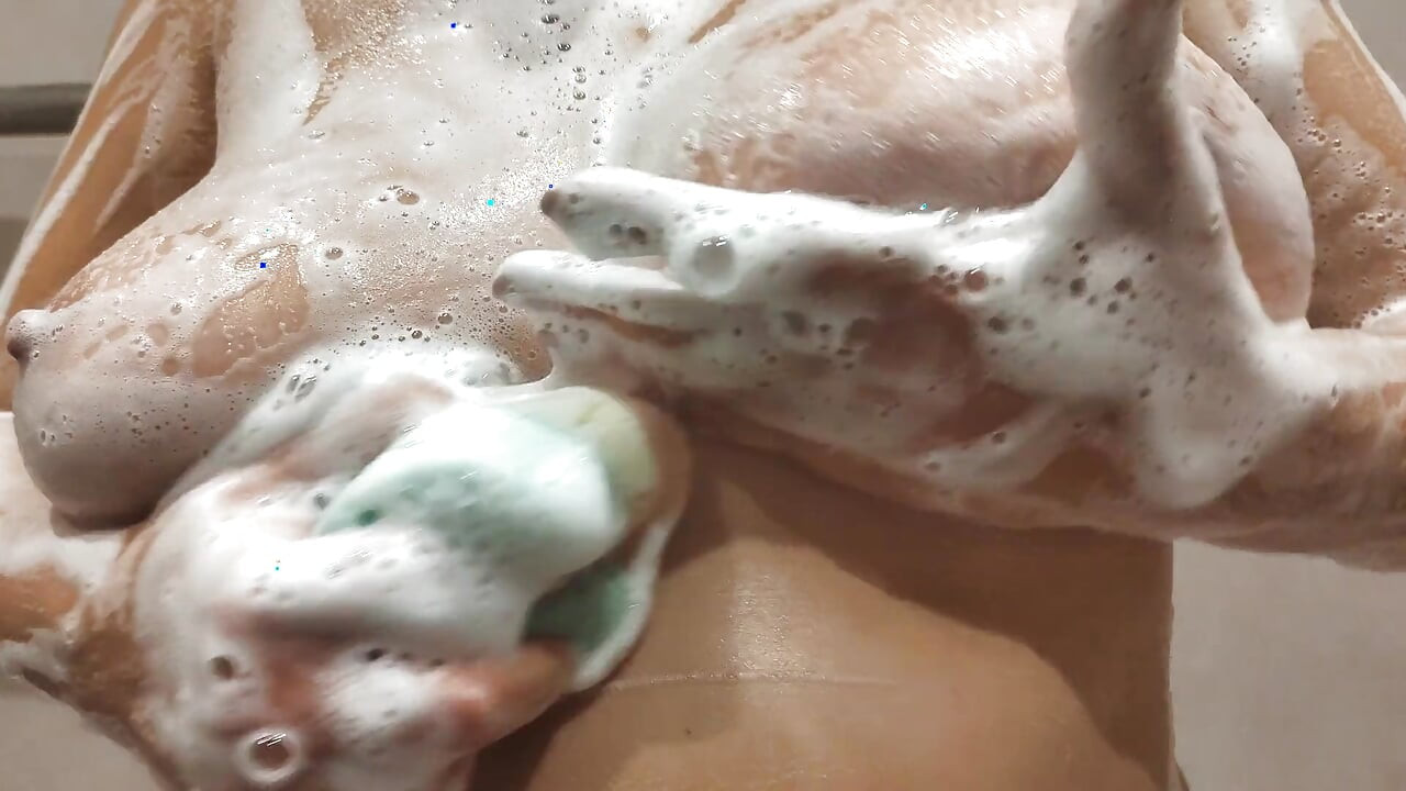Hey Stepbrother, Look at My Tits in Shower and Let Me Touch Your Dick