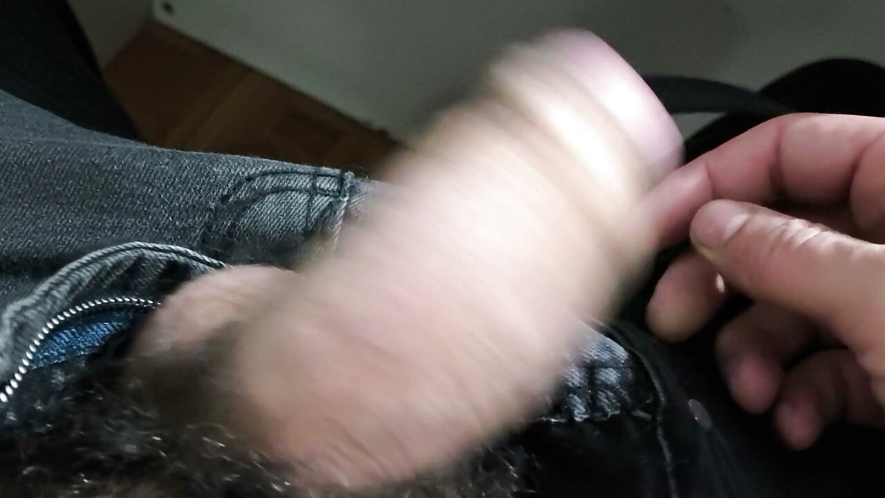10 minutes of handjob with cumshot at the end, fucking at work