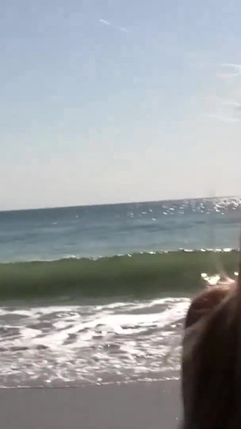 Thrilling moment from "Cute College Girl Lacy Pickup at Beach for First Casting Fuck"