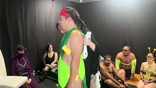 Caught in Desire's Web - Kinky Rope Orgy - Cliff Media Productions