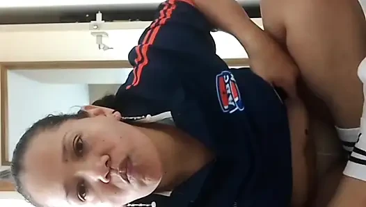 Colombian milf is very hot masturbates with her small vibrator until she reaches an orgasm