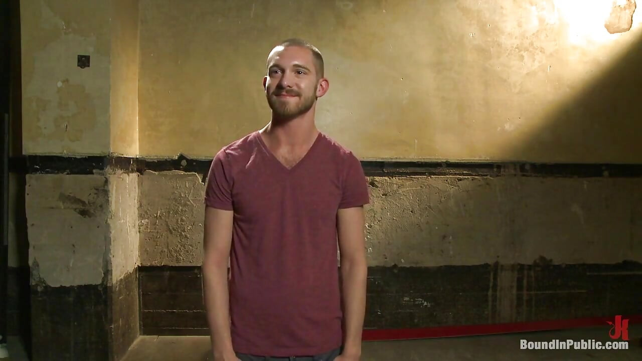 Southern Stud Gets Fucked and Showered with Cum in Front of 100 Men!